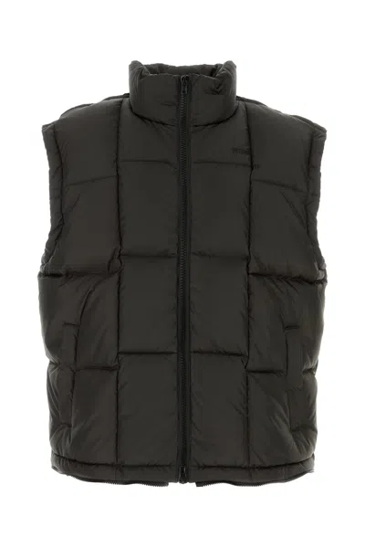 VETEMENTS VETEMENTS DARK BROWN POLYESTER DOWN JACKET