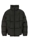 Vetements Men Dark Brown Polyester Down Jacket