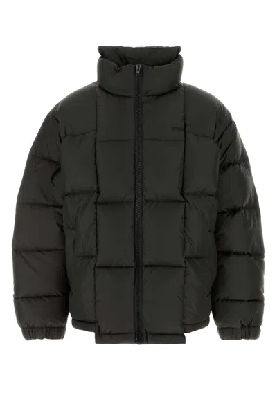 VETEMENTS DARK BROWN POLYESTER DOWN JACKET
