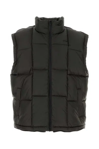 VETEMENTS DARK BROWN POLYESTER DOWN JACKET