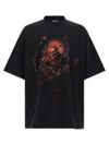 Vetements Oversize Short Sleeve T-shirt In Black