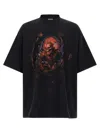 Vetements Oversize Short Sleeve T-shirt In Black