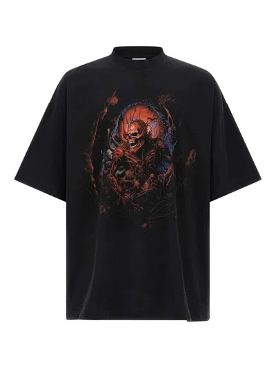 Vetements Death Metal T-shirt In Black