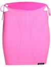 Vetements Deconstructed Bikini Skirt In Pink