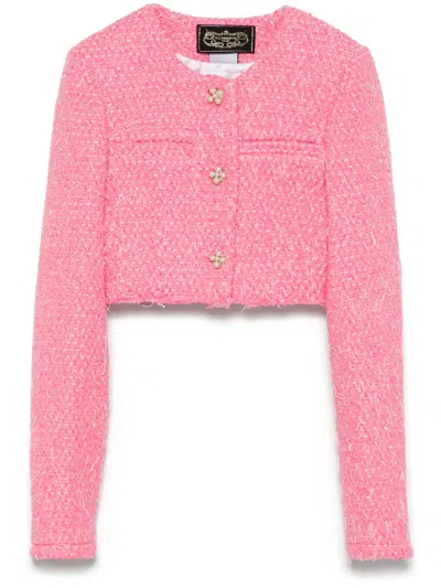 Vetements Deconstructed Jacket In Pink