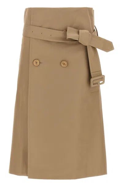 VETEMENTS VETEMENTS 'DECONSTRUCTED TRENCHCOAT' SKIRT