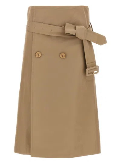 VETEMENTS 'DECONSTRUCTED TRENCHCOAT' SKIRT