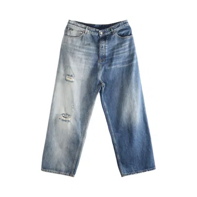 Pre-owned Vetements Degrade Effect Jeans 'light Blue/blue' | Men's Size 32