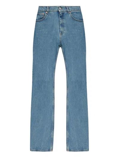 Vetements Denim Cotton Jeans In Blue