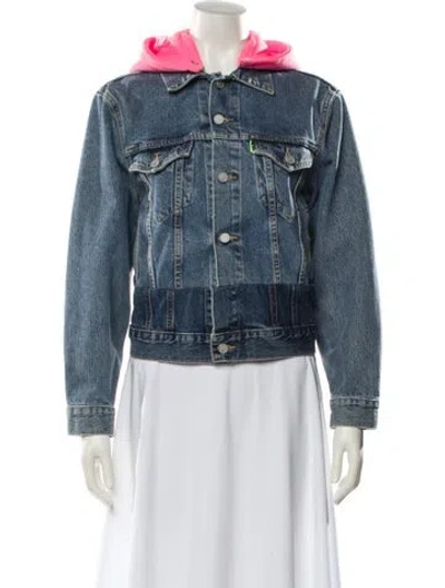 Pre-owned Vetements Denim Jacket In Blue