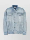 VETEMENTS DENIM JACKET WITH CHEST AND SIDE POCKETS