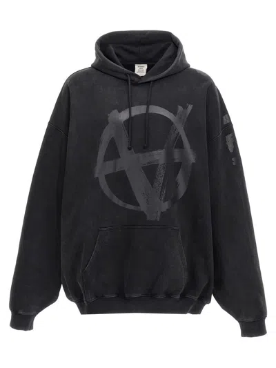 Vetements 'double Anarchy' Hoodie