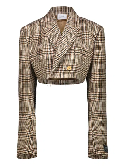 VETEMENTS 双排扣短款夹克