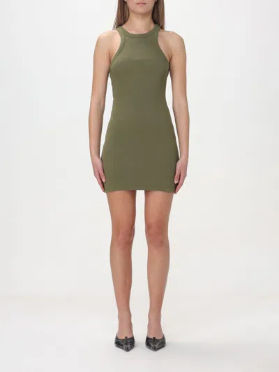 VETEMENTS DRESS VETEMENTS WOMAN COLOR GREEN,F48157012