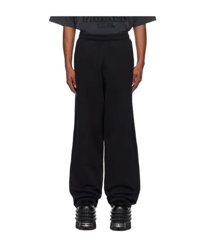 Vetements Elastic-waistband Track Pants In Black