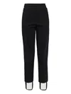 Vetements Elasticated Stirrup-straps Track Pants In Black