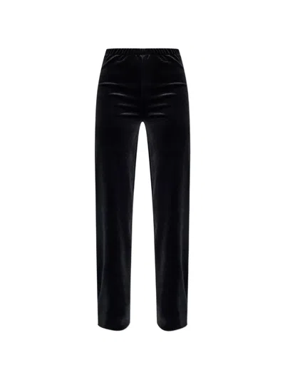 Vetements Elasticated-waist Trousers In Black
