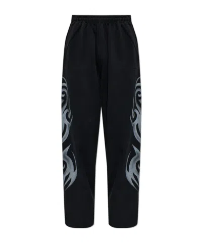 Vetements Elastic-waist Athletic Pants In Black