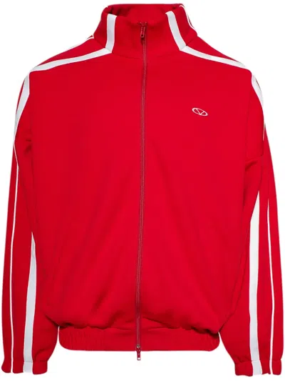 VETEMENTS EMBROIDERED-LOGO JACKET