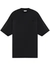 Vetements Embroidered Logo Oversized T-shirt In Black