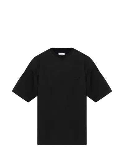 Vetements Embroidered-logo T-shirt In Black