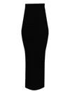Vetements Fitted Maxi Skirt In Black