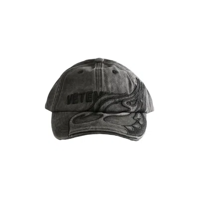 Pre-owned Vetements Flame Logo Cap 'black' | Men's Size Onesize