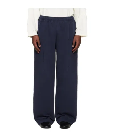 Vetements French Terry Cloth Sweatpants In Blue