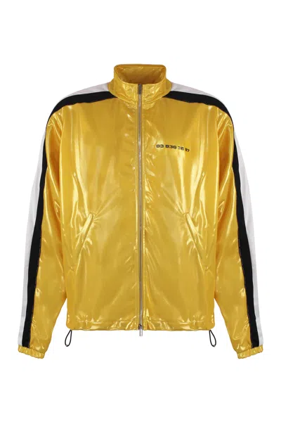 Vetements Full Zip Sweatshirt In Gold