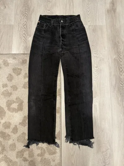Pre-owned Vetements F/w 2018 Reconstructed Denim!! In Black