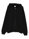 Vetements Garderobe Cotton Hoodie In Black