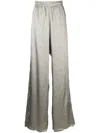 Vetements Gradient Wide-leg Trousers In Grey