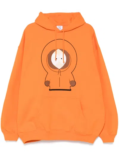 VETEMENTS GRAPHIC-PRINT HOODIE