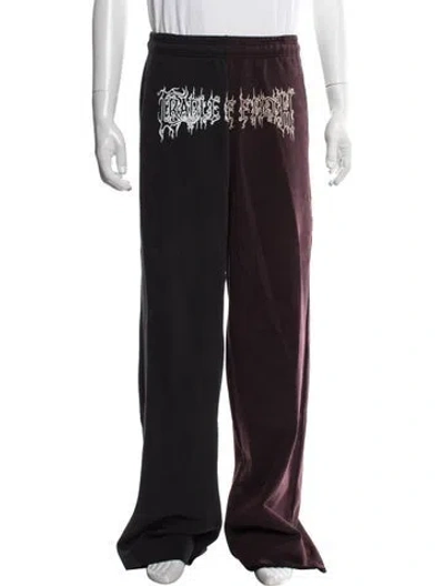 Pre-owned Vetements Graphic Print Lounge Bottoms W/ Tags In Multicolor