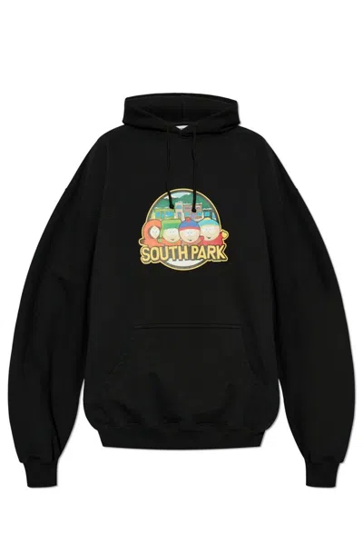 Vetements Southpark Hoodie In Black
