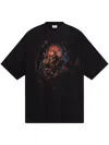 Vetements Oversize Short Sleeve T-shirt In Black