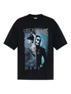 Vetements Black Cradle Of Filth Cut-up Oversized T-shirt In Black
