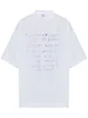 Vetements Graphic-print T-shirt In Weiss