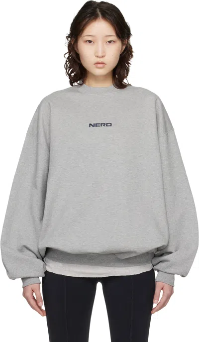 Vetements Gray 'nerd' Sweatshirt