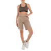 Vetements Green Code Print Sports Bra In Multi
