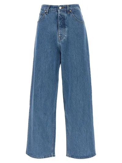 Vetements High-waisted Denim Jeans In Blue