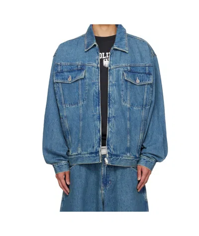 VETEMENTS HIP-HOP DENIM JACKET