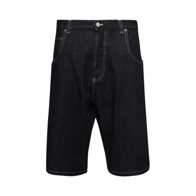 Pre-owned Vetements Hip-hop Shorts 'japanese Blue' | Men's Size 30