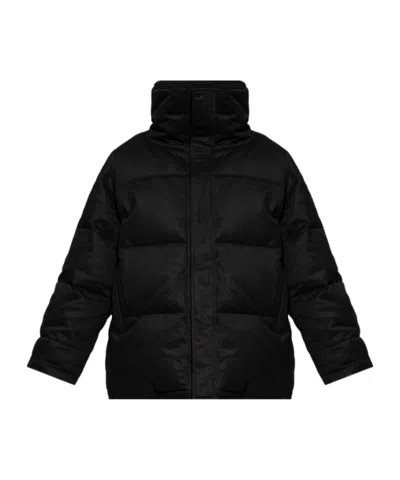Vetements Hooded Cotton Suit In Black