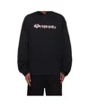 Vetements Hooded Sweater In Black