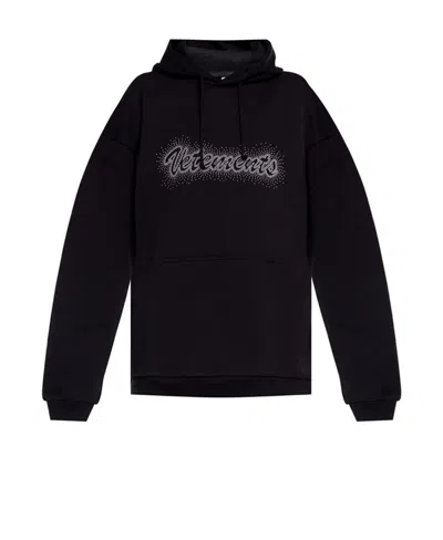Vetements Hoodie In Black