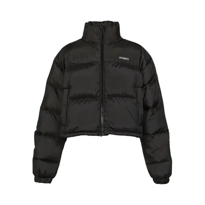 Pre-owned Vetements Iconic Boxy Puffer Jacket 'black' | Men's Size M