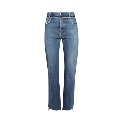 Pre-owned Vetements Iconic Cut-up Jeans 'vintage Light Blue' | Women's Size M