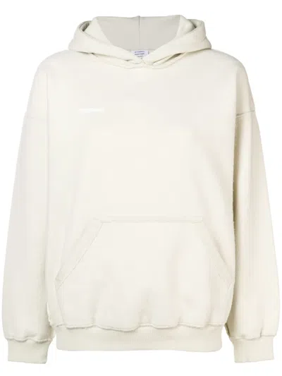 Vetements Inside-out Logo Hoodie In Neutral