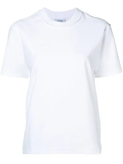 Vetements Inside Out T-shirt In White